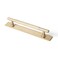 Goo-Ki GooKi 2pack Champagne Bronze Cabinet Pulls with BackBase Plate Zinc Alloy Kitchen Hardware 504 cc Bar Drawer Pulls Cabinet Handles with Spacer