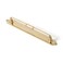 Goo-Ki GooKi Cabinet Pulls with BackBase Plate 756 192mm cc 2 Pack Champagne Bronze Drawer Pull Kitchen Handles with Spacer Zinc Alloy Bar Hardware
