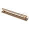 Goo-Ki GooKi 756 cc Antique Brass Cabinet Pulls with BackBase Plate Zinc Alloy Kitchen Hardware 2 Pack Vintage Brass Knurled Bar Drawer Pulls Cabinet Handles with Spacer