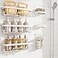Veken 6Pack RustproofWaterproof Shower Caddy Adhesive Shelves Rack with Soap Holder Large Bathroom Washroom Organizer No Drilling WallMounted KitchenHome DecorIdeal for Bathtub StorageWhite