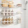 Veken 6Pack RustproofWaterproof Shower Caddy Adhesive Shelves Rack with Soap Holder Large Bathroom Washroom Organizer No Drilling WallMounted KitchenHome DecorIdeal for Bathtub StorageWhite
