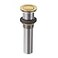 Moen Brushed Gold Bathroom Vessel Sink PopUp Drain Assembly 140780BG