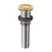 Moen Brushed Gold Bathroom Vessel Sink PopUp Drain Assembly 140780BG