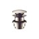 hansgrohe 50100831 Sink Push Open Drain 114Inch Polished Nickel