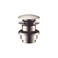 hansgrohe 50100831 Sink Push Open Drain 114Inch Polished Nickel