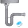 Cinsda Flexible Sink Drain Pipe 112 Ptrap with Adapter Expandable Tubular Drain Tubing Adjustable P Trap for Kitchen Sink Garbage Disposal