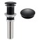 KRAUS PopUp Drain in Matte Black PU10MB