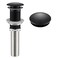 KRAUS PopUp Drain in Matte Black PU10MB