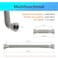 Rackickyer Sink Drain Pipe Kit 2 Pack Flexible Drain Pipe P Trap 8462067 Flexible P Trap Under Sink Plumbing for Bathroom and Kitchen 114 Adapter Included