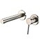 Sumerain Wall Mount Bathroom Faucet Brushed NickelValve Included