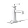 Kohler 274004CP Riff SingleHandle Bathroom Sink Faucet 12 gpm Polished Chrome