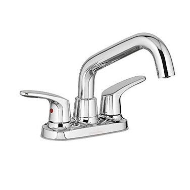 American Standard 7074140002 Colony Pro 2Handle Utility Faucet with Aerator End Polished Chrome