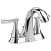 American Standard Chatfield 4Inch Centerset 2Handle Bathroom Faucet 12 gpm45 Lmin with Lever Handles