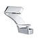 becola Chrome Bathroom Sink Faucet Single Hole Faucet for Bathroom Sink Solid Brass Single Handle Lavatory Vanity Sink Faucet with Two US Standard 38 Hoses
