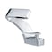 becola Chrome Bathroom Sink Faucet Single Hole Faucet for Bathroom Sink Solid Brass Single Handle Lavatory Vanity Sink Faucet with Two US Standard 38 Hoses