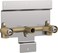 KOHLER 20716KNA Parallel TwoHandle WallMount Bath Faucet Valve Washerless Ceramic Disc Valves Durable Solid Brass