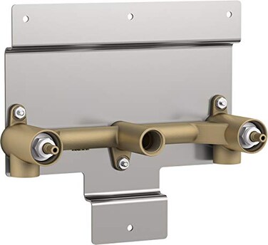 KOHLER 20716KNA Parallel TwoHandle WallMount Bath Faucet Valve Washerless Ceramic Disc Valves Durable Solid Brass