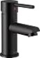 Delta 559LFGPMPP Modern 1 GPM Single Hole Bathroom Faucet with PopUp Drain Assembly Matte Black