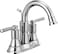Peerless Westchester Centerset Bathroom Faucet Chrome Bathroom Sink Faucet Drain Assembly Chrome P2523LF