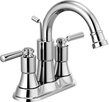 Peerless Westchester Centerset Bathroom Faucet Chrome Bathroom Sink Faucet Drain Assembly Chrome P2523LF