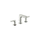 hansgrohe Talis E Modern 2Handle 5inch Tall Bathroom Sink Faucet in Brushed Nickel 71733821