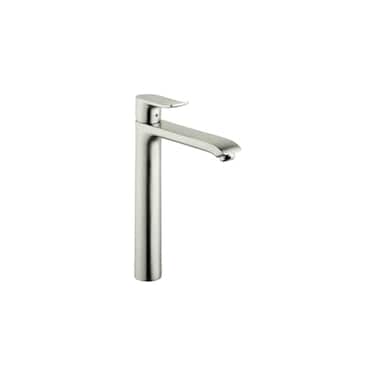 hansgrohe Metris Modern Upgrade Easy Install 1Handle 1 5inch Tall Bathroom Sink Faucet in Brushed Nickel 31082821