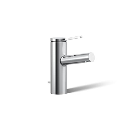 KOHLER K994914CP Elate SingleHandle Bathroom Sink Faucet PopUp Drain 12 GPM Single Lever Handle Sleek Design Polished Chrome
