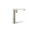 Kohler 731684BN Composed Tall SingleHandle Bathroom Sink Faucet with Lever Handle 12 gpm Vibrant Brushed Nickel