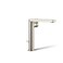 Kohler 731684BN Composed Tall SingleHandle Bathroom Sink Faucet with Lever Handle 12 gpm Vibrant Brushed Nickel