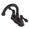 Kingston Brass FSC1616ACL American Classic Two Handle 4 Centerset Lavatory Faucet Naples Bronze