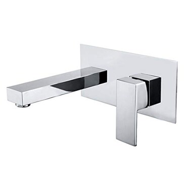 sumerain Wall Mount Bathroom Faucets Vessel Sink Faucet Chrome Solid Brass Rough in Valve Included SUMERAIN