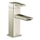 Moen S6700BN 90 Degree OneHandle Modern Bathroom Faucet with Drain Assembly Brushed Nickel