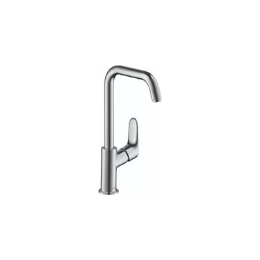 hansgrohe Focus Modern Timeless Easy Clean 1Handle 1 12inch Tall Bathroom Sink Faucet in Chrome 31609001