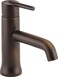 DELTA Trinsic Single Handle Centerset Bathroom Faucet Finish Venetian Bronze