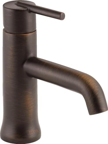 DELTA Trinsic Single Handle Centerset Bathroom Faucet Finish Venetian Bronze