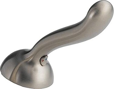 Delta Faucet RP46748SS Single Metal Lever Handle with Button and Set Screw Stainless
