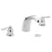 Moen Chateau Chrome TwoHandle Low Arc Centerset Bathroom Faucet 4945