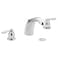 Moen Chateau Chrome TwoHandle Low Arc Centerset Bathroom Faucet 4945