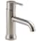 Delta Faucet Trinsic Single Hole Bathroom Faucet Brushed Nickel Single Handle Bathroom Faucet Stainless 559LFSSLPU