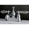 Kingston Brass KS7001WLL 4 in Centerset Bathroom Faucet Polished Chrome