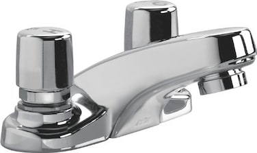 Delta Faucet 2507LFHDF Metering Two Handle Metering Faucet Chrome250 x 200 x 600 inches