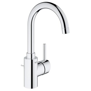 GROHE 32138002 Concetto SingleHandle Bathroom Faucet Starlight Chrome