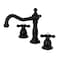 Kingston Brass KS1970AX Heritage Widespread Bathroom Faucet Matte Black8 x 756 x 744
