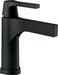 Delta Faucet 574TBLDST Handle Bathroom Faucet with Touch2Oxt Technology Single Hole Matte Black