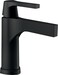 Delta Faucet 574TBLDST Handle Bathroom Faucet with Touch2Oxt Technology Single Hole Matte Black
