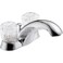 Delta Faucet 2522LFMPU Classic Two Handle Centerset Bathroom Chrome 525 x 625 x 525 inches