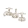 Kingston Brass KS1166BX 8 in Widespread Bathroom Faucet Polished Nickel