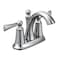 Moen 4505 Chrome TwoHandle Bathroom Faucet 550 x 813 x 1013 inches