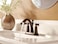 Moen 4505 Chrome TwoHandle Bathroom Faucet 550 x 813 x 1013 inches