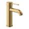 GROHE 23592GNA Essence Single Hole SingleHandle SSize Bathroom Faucet 12 GPM Brushed Cool Sunrise Brushed Gold